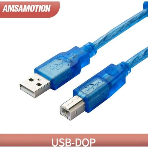 USB-DOP Suitable Delta DOP Series HMI Touch Screen Programming Cable Delta DOP-A/B Series Touch panel Connect Computer USB Cable
