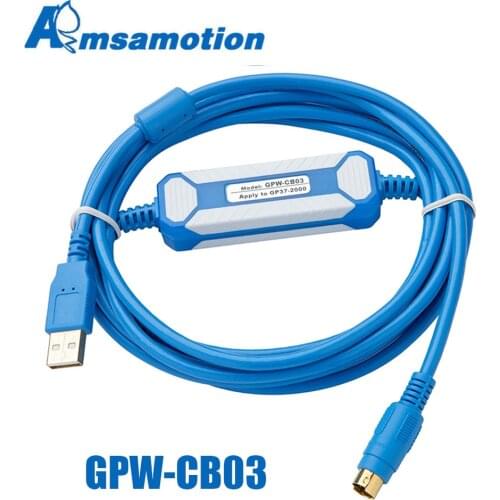 GPW-CB03+ Suitable GP/Proface Programming Cable Download GPW-CB03 GP37W2 GP2301 GP2500