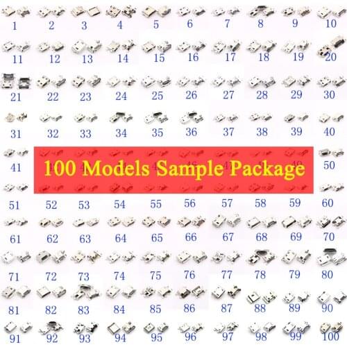 1000pcs Mini Micro USB Charging Socket Connector Mix SMD DIP V8 Port Charging Data Plug for Samsung Lenovo Huawei ZTE HTC ect