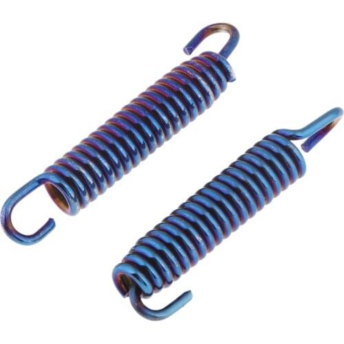 2pcs Heavy Duty Muffler Mounting Spring / Exhaust Pipe Mount Tension Holder