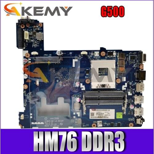 Akemy VIWGP/GR LA-9632P Motherboard For Lenovo G500 Laptop Motherboard PGA989 HM76 DDR3 100% Test Work CPU Support I3 I5 I7
