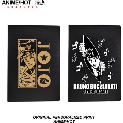 Anime JoJos Bizarre Adventure Dio Brando Notebook Separator Book Game Cartoon Spiral Binder Diary Book Stationery Student Gifts