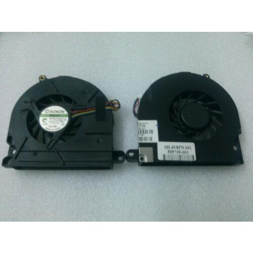 Free shipping genuine new original laptop CPU fan cooling fan for HP EliteBook 8530 8530P 8530W CPU FAN SPS: 495079-001