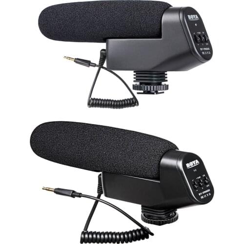 BOYA Cardioid Directional Condenser Microphone Mic for Canon Sony Nikon Pentax DLSR Digital Camera BY-VM600 Microphone