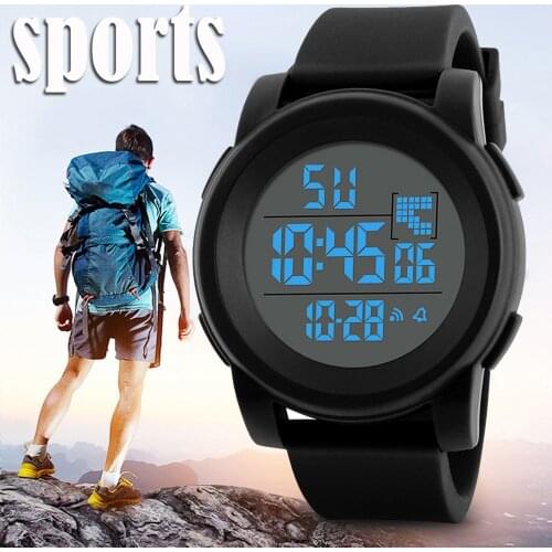 Mens Boy Waterproof Electronic Watches Luxury Analog Digital Military Sport LED Waterproof Wrist Watch Relogio Clock reloj Q