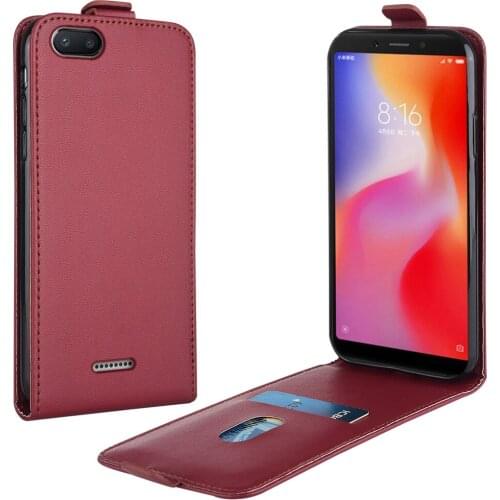 Flip Case for Xiaomi Redmi 6A M1804C3CG M1804C3CH M1804C3CI 5.45'' Leather Case for Redmi 6A Cover Shell Redmi6 A