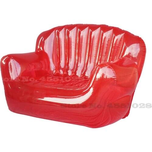 15% Living Room Two-Seater Air Sofa Inflatable Lounger Foldable Royal Furniture Durable Couch/Chair for Indoor/ Outdoor Use