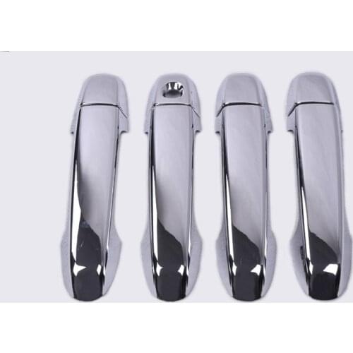 FUNDUOO For Toyota Aqua Toyota Prius C 2011 2012 2013 2014 2015 2016 2017 HIGH QUALITY CHROME CAR DOOR HANDLE COVER TRIM MOLDING