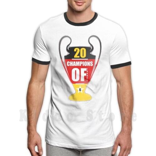 Of Europe 2020 T Shirt DIY Big Size 100% Cotton Football Germany German Bavaria Soccer Deutschland Munchen League Final Red