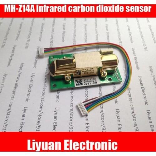 MH-Z14A single channel infrared carbon dioxide sensor / 0-5000PPM serial PWM analog output carbon dioxide sensor module