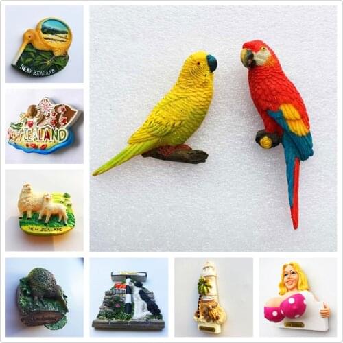 SpainEuropean and American scenery Fridge Magnets Tourist Souvenirs Magnetic Stickers Travel Gifts