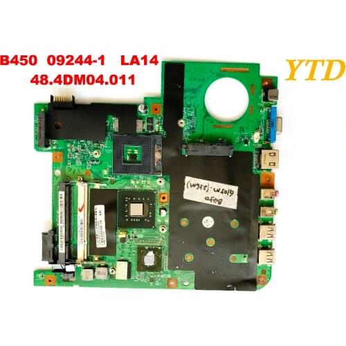 Original for Lenovo B450 laptop motherboard B450 09244-1 LA14 48.4DM04.011 tested good free shipping