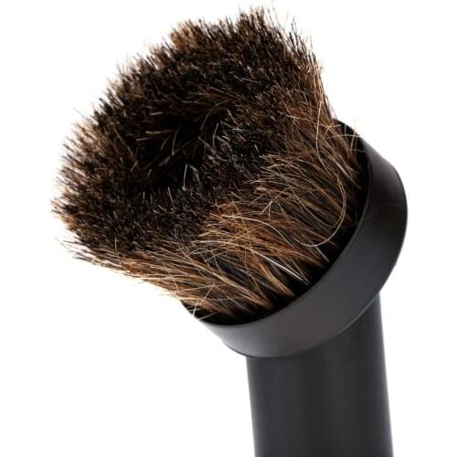 Horse Hair Oval Cleaning Brush Head Vacuum Cleaner Accessories Tool 32mm Vacuum Cleaner Brush Head Home Use Mixed