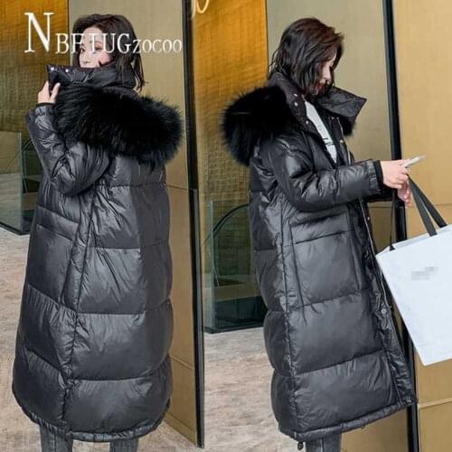 Women Parkas 2020 Winter New Korean Loose Thick Long Style Female Jacket