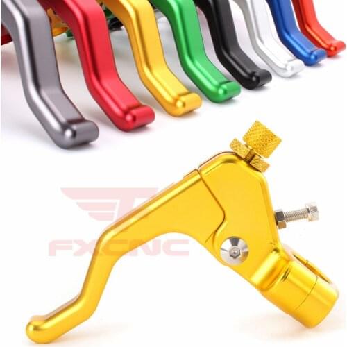 7/8" CNC Motorcycle Dirt Pit Bike Stunt Clutch Lever Cable Perch For Suzuki RM85 DR250R RMZ250 RMZ450 DRZ400SM RM250 RM125