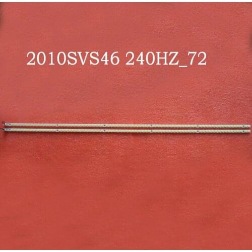 522mm LED Backlight Lamp strip 72leds for Samsung 46"TV 2010SVS46 UA46C5000 LJ64-02381A LTF460HQ02 LMB-4600BM11 LJ64-02952A