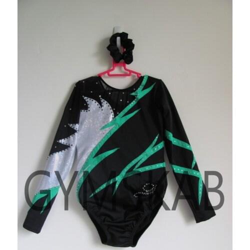 Gymnastics Rhythmic Leotard Womens Girls Customized Ballet Leotard Dress Gym Leotard 7005