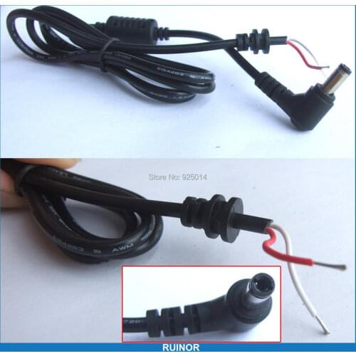 1 PCS 5.5mm x 2.5mm DC Plug Power Charger cables Cord For Power Laptop Notebook