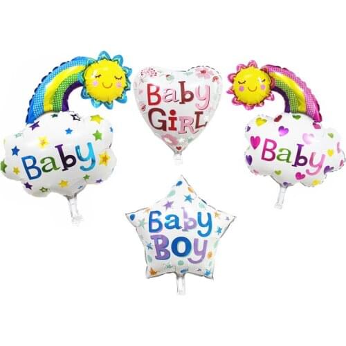 1/PCS Boys Girls Cartoon Inflatable Helium Foil Balloon Baby Birthday Paty Christmas Event Decoration Gifts Toys