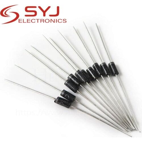 100PCS Rectifier Diode 1N5817 1N5819 1N5399 1N4937 1N4004 1N4001 1N4007 UF4007 HER107 FR207 FR157 FR107 RL207 DO-41 In Stock