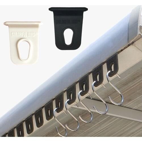 5pcs RV Accessories Awning Outdoor Hook Camper Clothes Hook Awning Clothes Shoes Hat Hooks