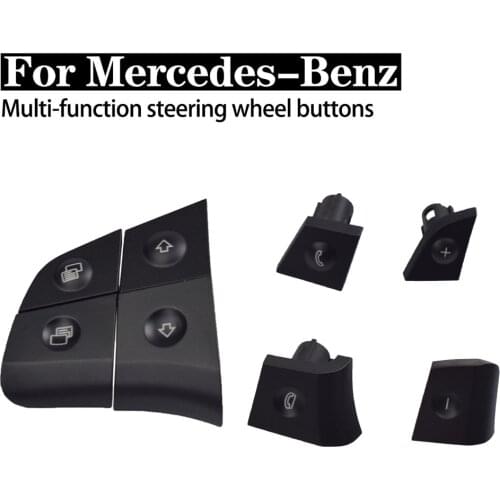 Car Multifunction Audio Steering wheel covers Button for Mercedes-Benz W164 GL ML 2006-2009 W245 B Class W251 R Class