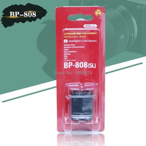 BP-808 809 Camera Battery For Canon HFS100 HFS10 HF11 HF10 HF100 FS200 FS21 FS22 FS100 FS10 FS11 HF200 HF20