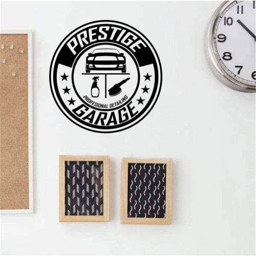 Decoration Vinyl Wall Decals Pattern Wall Sticker Car Wash Sign Decor Waterproof Stickers PW91