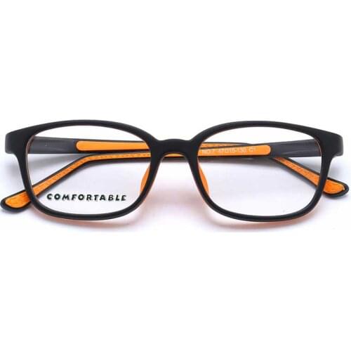 YOUTOP Kids Eyeglasses TR90 & Silicone Round Lightweight Frame(Age 5-7) NO.7