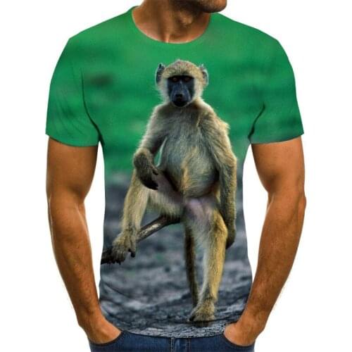 New Summer T shirt Men Streetwear Funny sheep Short Sleeve Tees Tops Animal Male Clothes Casual 3D Print Tshirt