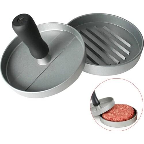 Hamburger Burger Maker Patty Press Burger Machine Kitchen Tool Meat Poultry Tools Manual Pressure Meat Pie Maker Presses