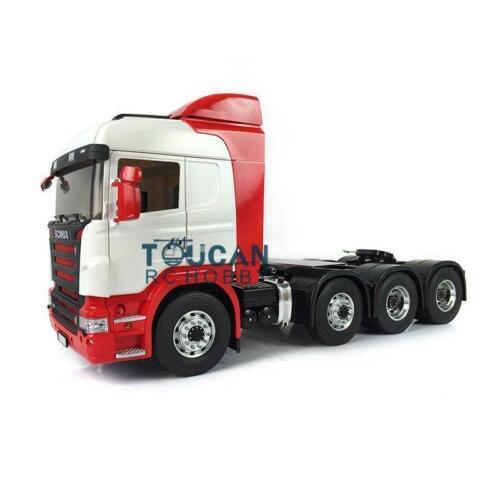 LESU 1/14 Metal Chassis Sca 8*8 RC Tractor Truck Hercul 802B Cabin TMY THZH0536-SMT2