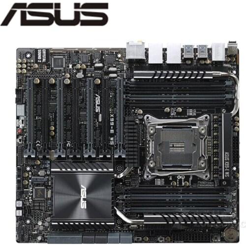 For ASUS X99-E WS Original Used Desktop X99 X99M 2011 Socket LGA 2011 Core i7 LGA2011 V3 DDR3 Motherboard