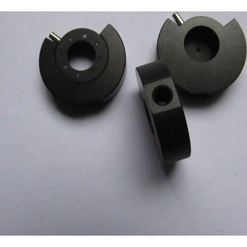 1-7.5mm Metal Adjustable Optical Amplifying Iris Diaphragm Aperture Condenser Digital Camera Microscope Use with 8 Blades