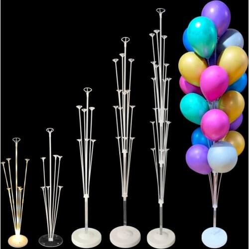 7/13/19 Tubes Balloon Stand Outdoors Wedding Party Decoration Balls Holder Column Birthday Party Decorarions Kids Adult Balloons