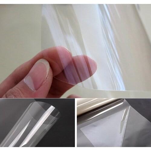 SUNICE 2mil Clear Furniture Film Protective Film Scratch and Oil-proof Kitchen Table Sticker Width:20cm(7.87inch) Adhesive