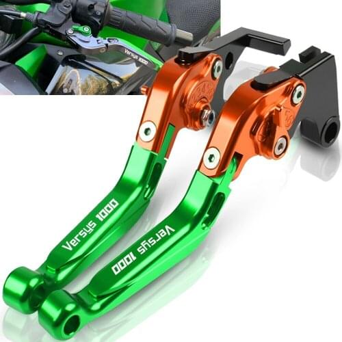 Versys1000 Accessories Motorcycle CNC Adjustable Extendable Foldable Brake Clutch Levers for Kawasaki VERSYS 1000 2012 2013 2014