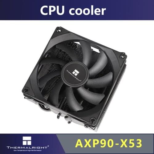 Thermalright AXP90-X53 is suitable for Intel 115X 1200 AMD AM4 CPU ultra-thin radiator 4PIN 4 heat pipe pressure type