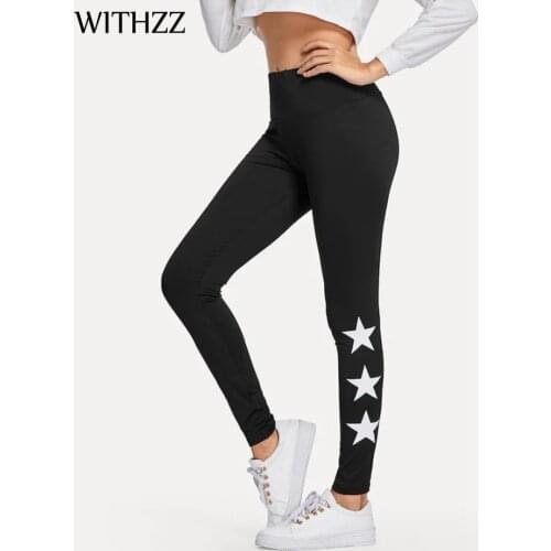 Легинсы с принтом WITHZZ China At AliExpress