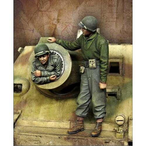 1:35 Resin Figure Model Kit Unassambled Unpainted //E147 (NO TANK)