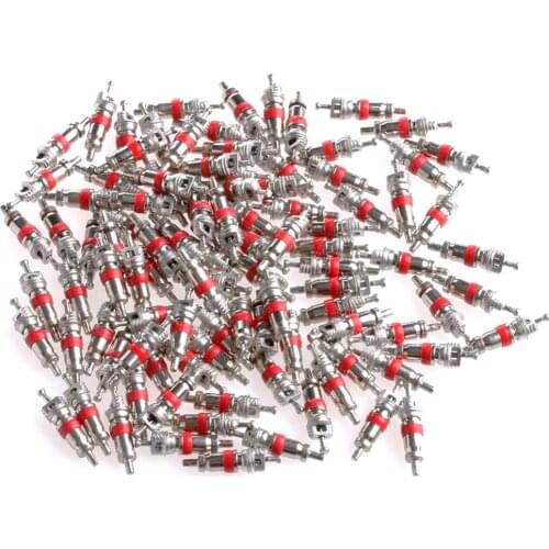 100Pcs/Set Car Truck Replacement Tire Tyre Valve Stem Core Part New