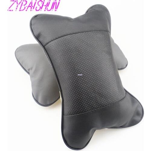 2PCS /neck headrest breathable car pillow car styling accessories for Mercedes-Benz all class A B C E S G M ML CL CLK CLS GL GLK