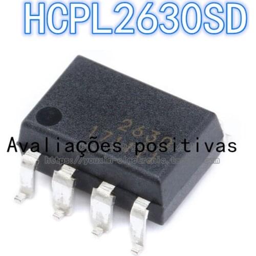 5PCS-50PCS 2020+ Brand new original HCPL2630SD SMD-8 HCPL2630 SMD8 optocoupler chip