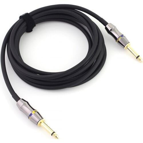 Guitar cable guitar cord electric guitar electric box drums musical instruments black fever fidelity noise reduction Audio cable