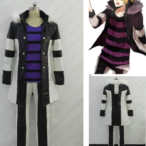 Anime Hitman Reborn Belphegor Cosplay ten years later Superbia Squalo Costume Tailor Made