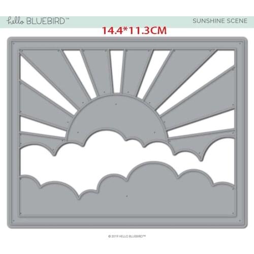 Sirius The sun is rising troqueles de corte de metal scrapbooking cutting dies and stamps DIY dies scrapbooking nouveau arrivage