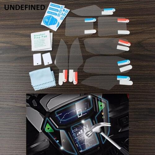 2 Set Motorcycle Dashboard Cluster Scratch Protection Instrument Speedometer Film Stickers For Honda CRF CRF1000L 1000L 2016