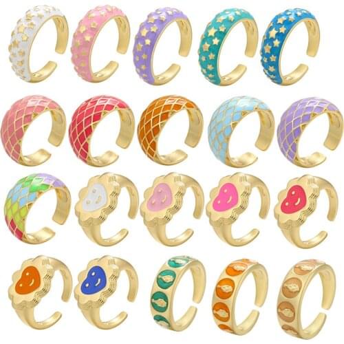 Women's Gold Rings QMHJE China
