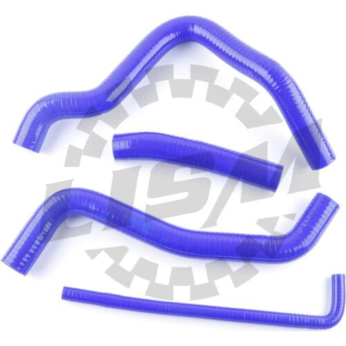 Silicone Radiator Coolant Hose Kit For SUZUKI GSX-R1000/GSXR1000 05 06 Black Version