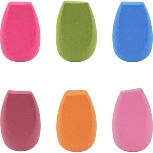 New Design Shape 3 Cuts Sponge Bevel Cut Foundation Concealer Cosmetic Powder Puff Beauty Makeup Blender Best Gift Christmas